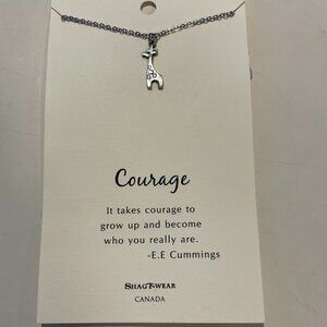 Courage Giraffe Necklace